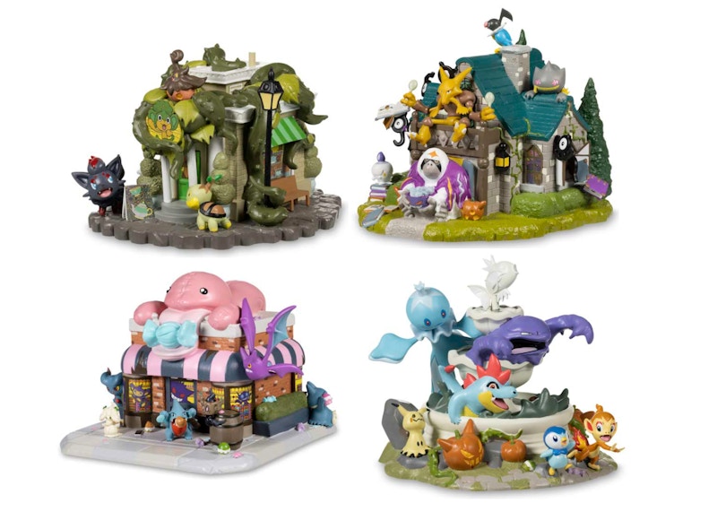 Pokemon Haunted Pokemon Village 4 Figure Set