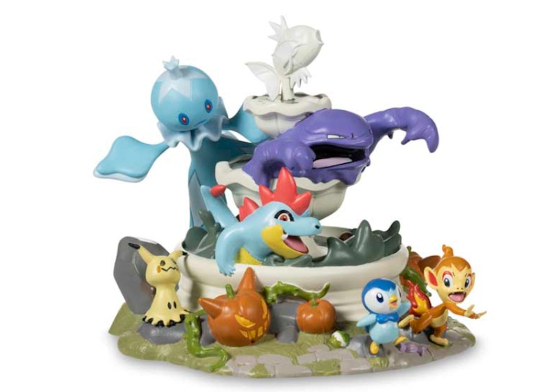 Pokemon Haunted Pokemon Village: Frillish Frightening Fountain Figure Figure