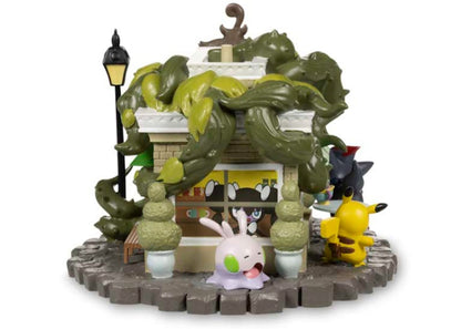 Pokemon Haunted Pokemon Village: Pansage Creeping Vines Tea Shop Figure