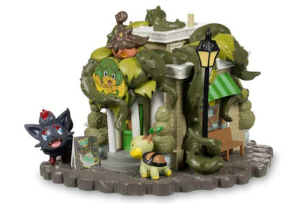 Pokemon Haunted Pokemon Village: Pansage Creeping Vines Tea Shop Figure