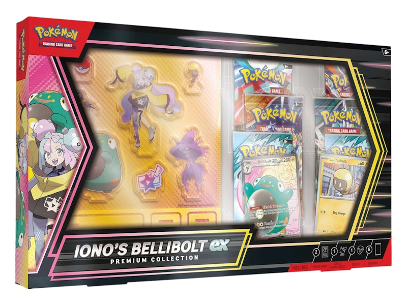 Pokémon Iono's Bellibolt Ex Premium Collection Box