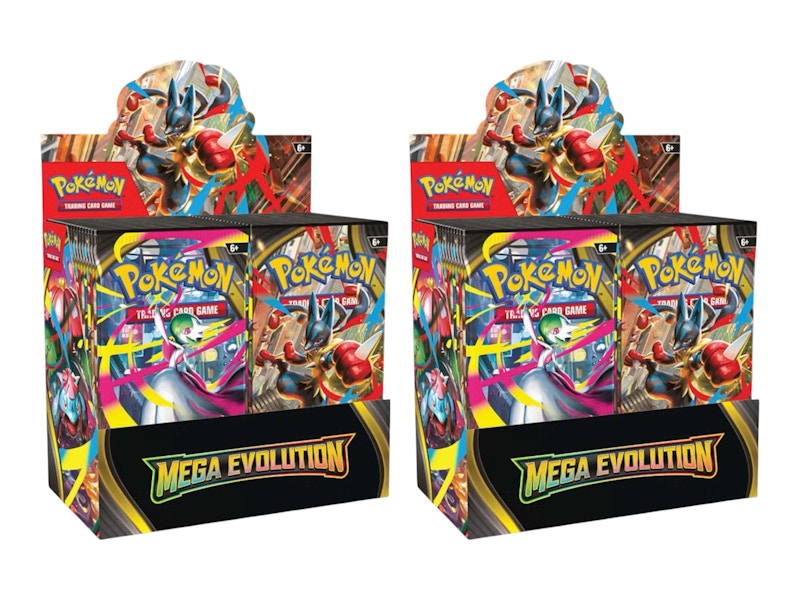 Pokémon Mega Evolution Base Set Booster Box (36 Boosters) 2x Lot