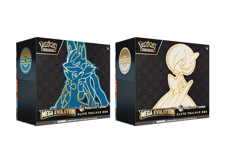 Pokémon Mega Evolution Mega Lucario & Mega Gardevoir (Pokemon Center) Elite Trainer Box 2x Lot