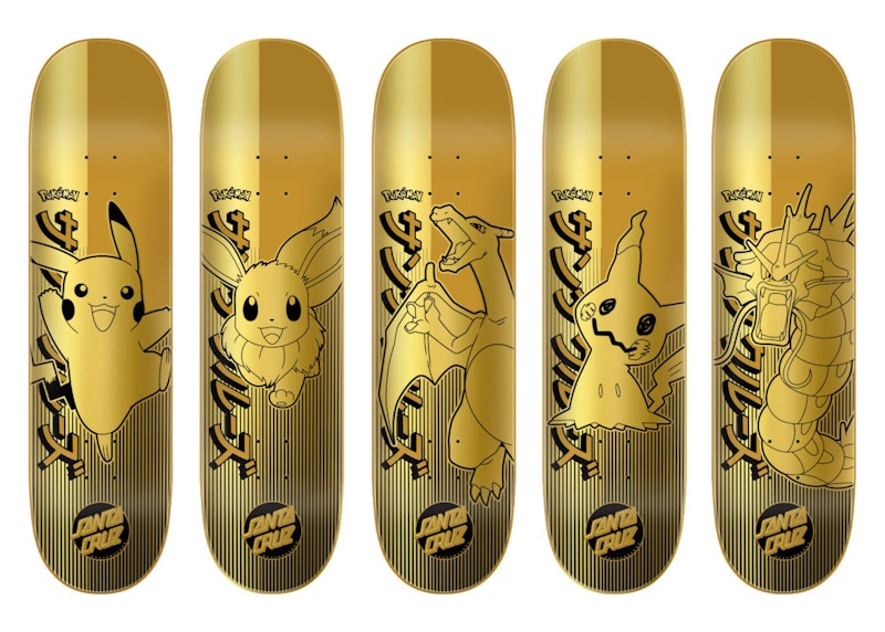 Pokemon Santa Cruz Skateboard Deck Blind Bag