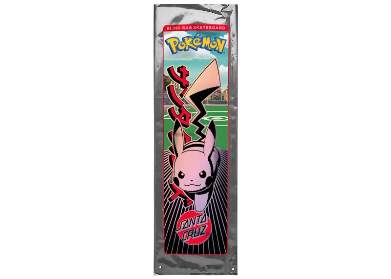 Pokemon Santa Cruz Skateboard Deck Blind Bag