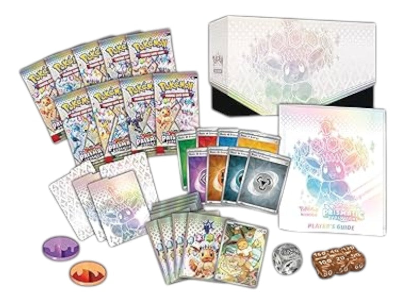 Pokémon Scarlet & Violet Prismatic Evolutions Elite Trainer Box 4x Lot