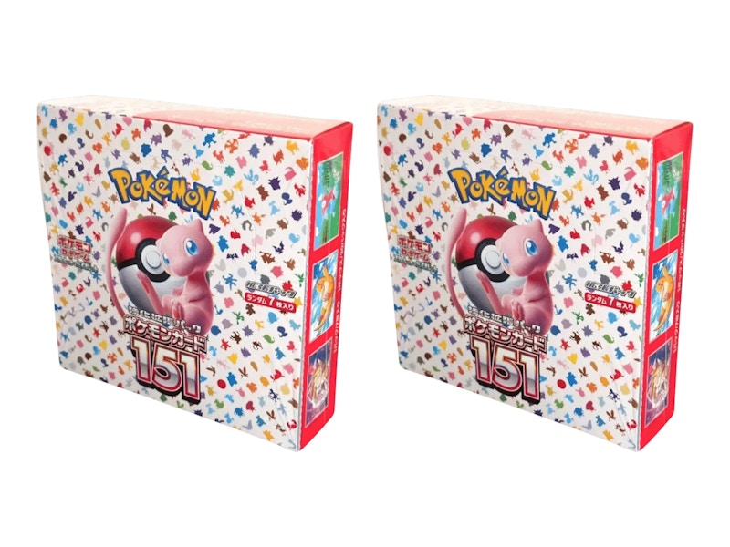 Pokémon Scarlet & Violet 151 Booster Box (Japanese) 2x Lot