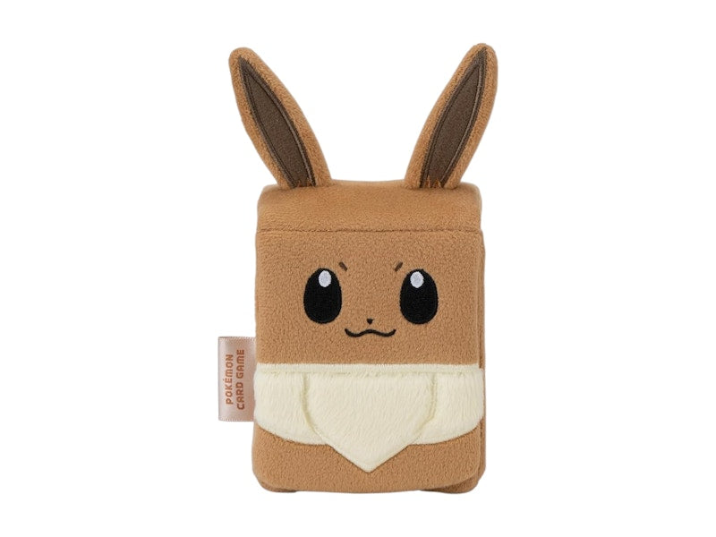 Pokemon Scarlet & Violet Eevee Plush Deck Case Multicolor
