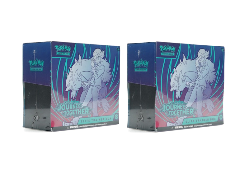 Pokémon Scarlet & Violet Journey Together Elite Trainer Box 2x Lot