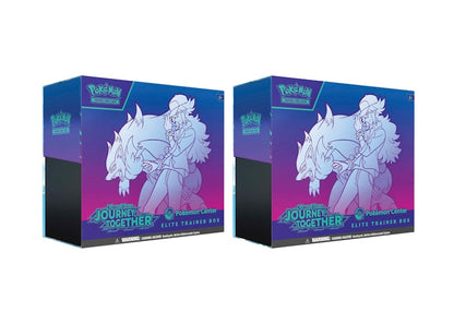Pokémon Scarlet & Violet Journey Together Pokemon Center Elite Trainer Box 2x Lot