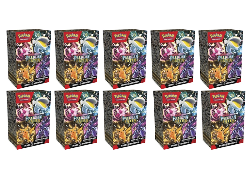 Pokémon Scarlet & Violet Paldean Fates Booster Bundle 10x Lot