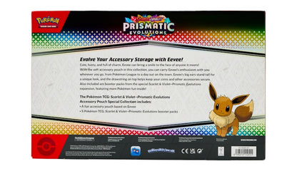 Pokémon Scarlet & Violet Prismatic Evolutions Accessory Pouch Special Collection