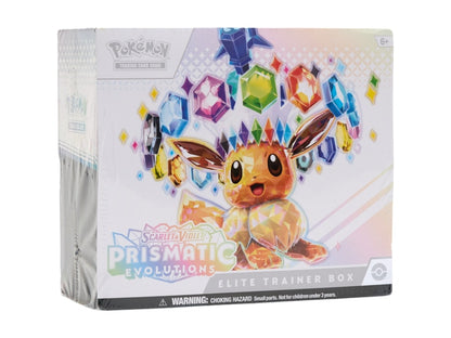 Pokémon Scarlet & Violet Prismatic Evolutions Elite Trainer Box
