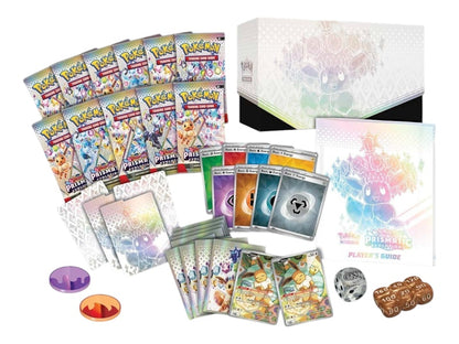 Pokémon Scarlet & Violet Prismatic Evolutions Pokemon Center Elite Trainer Box