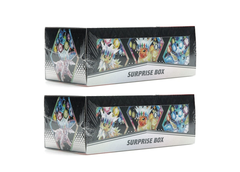 Pokémon Scarlet & Violet Prismatic Evolutions Surprise Box 2x Lot