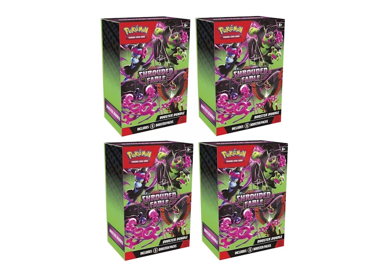 Pokémon Scarlet & Violet Shrouded Fable Booster Box 4x Lot