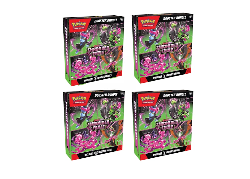 Pokémon Scarlet & Violet Shrouded Fable Booster Box 4x Lot