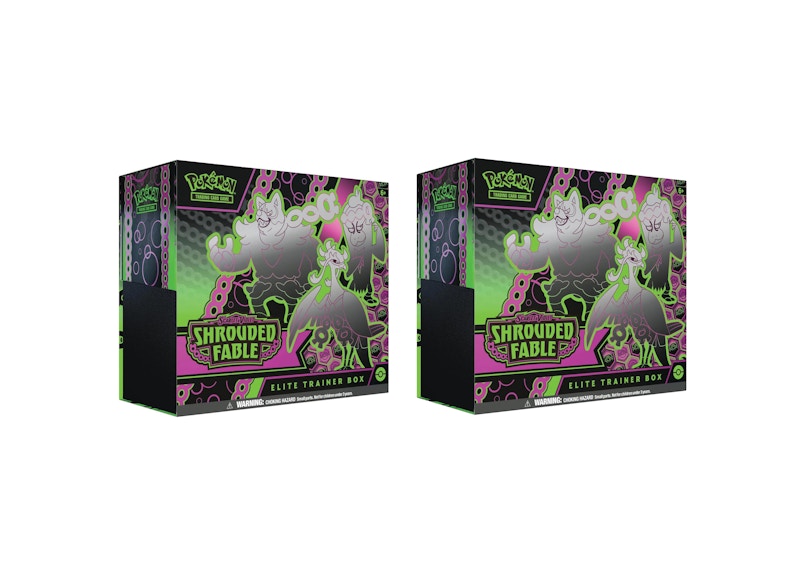 Pokémon Scarlet & Violet Shrouded Fable Elite Trainer Box 2x Lot