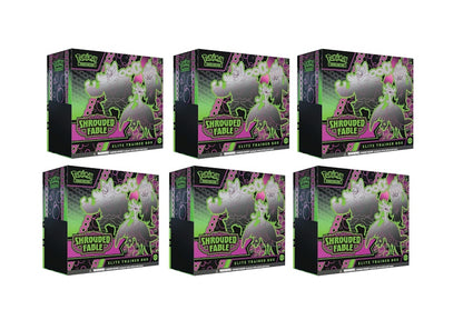Pokémon Scarlet & Violet Shrouded Fable Elite Trainer Box 6x Lot