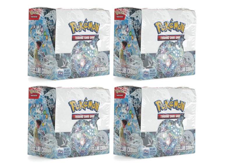 Pokémon Scarlet & Violet Stellar Crown Booster Box 4x Lot