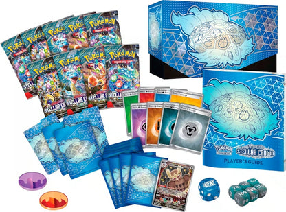 Pokémon Scarlet & Violet Steller Crown Elite Trainer Box 4x Lot
