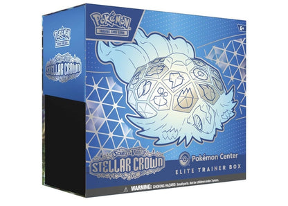 Pokémon Scarlet & Violet Steller Crown Pokemon Center Elite Trainer Box