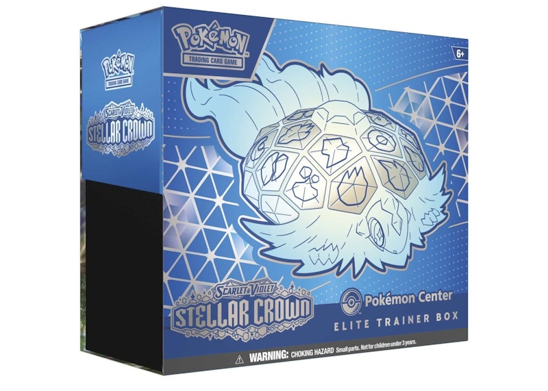 Pokémon Scarlet & Violet Steller Crown Pokemon Center Elite Trainer Box