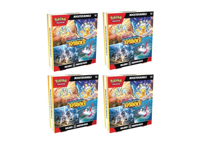 Pokémon Scarlet & Violet Surging Sparks Booster Bundle Box 4x Lot