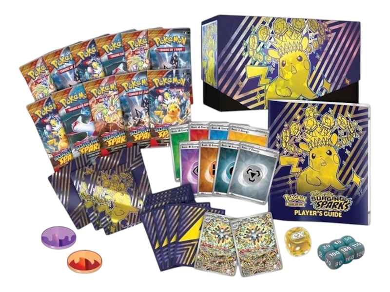 Pokémon Scarlet & Violet Surging Sparks Pokemon Center Elite Trainer Box