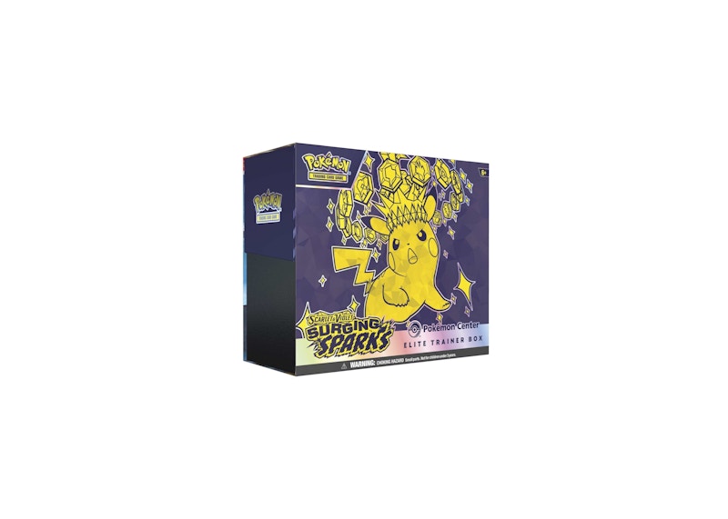 Pokémon Scarlet & Violet Surging Sparks Pokemon Center Elite Trainer Box
