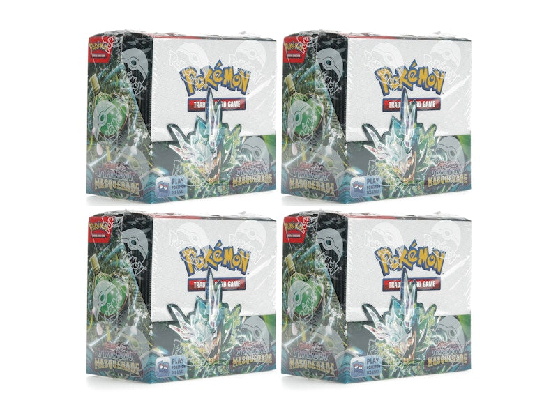 Pokémon Scarlet & Violet Twilight Masquerade Booster Box 4x Lot