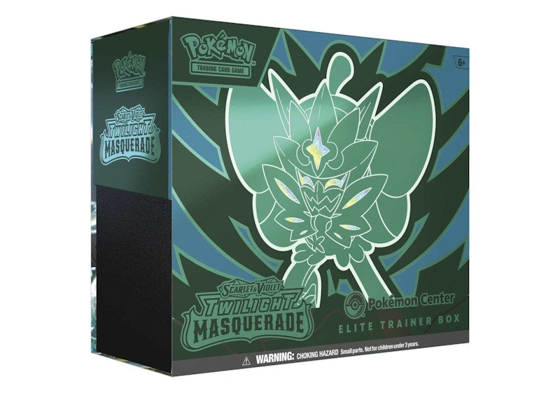 Pokémon Scarlet & Violet Twilight Masquerade Pokemon Center Elite Tainer Box