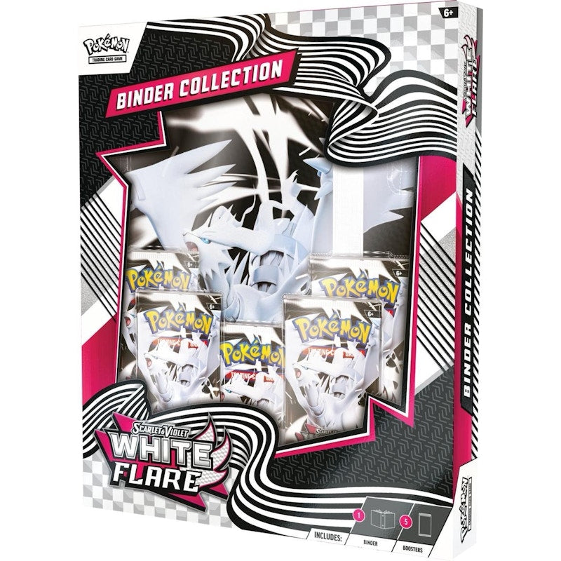 Pokémon Scarlet & Violet White Flare Binder Collection
