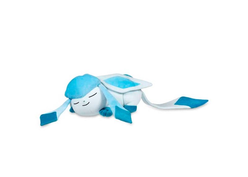 Pokemon Sleeping Glaceon Poké Plush