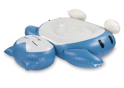 Pokemon Snorlax Summer Days Pool Float Blue