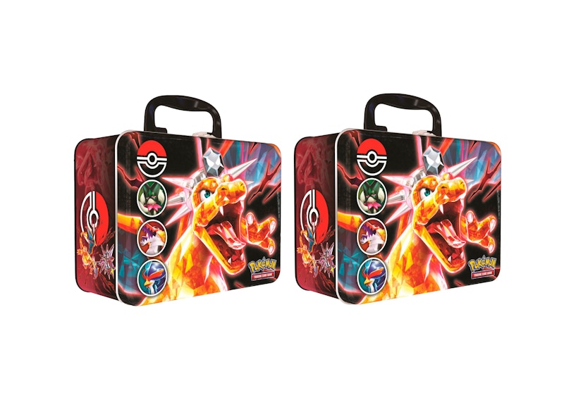 Pokémon TCG 2023 Fall Collector Chest Tin 2x Lot
