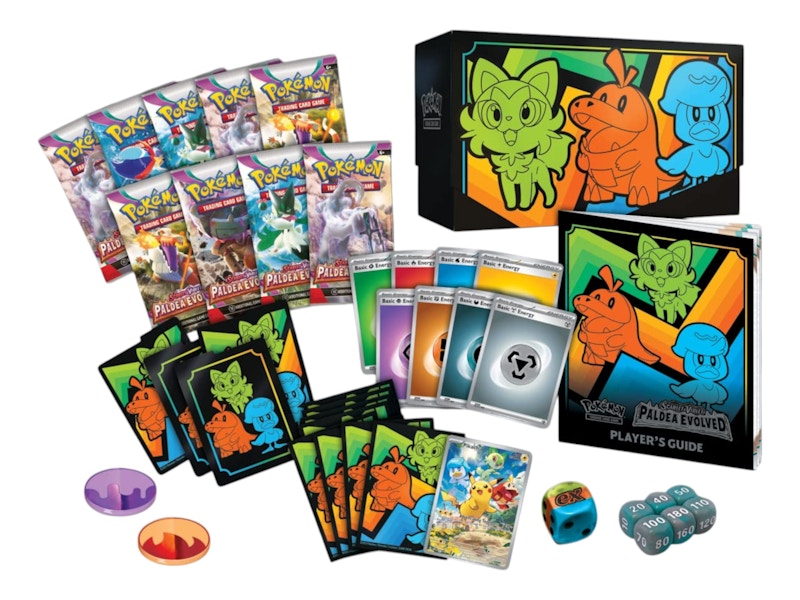 Pokémon TCG Scarlet & Violet Paldea Evolved Elite Trainer Box 2x Lot