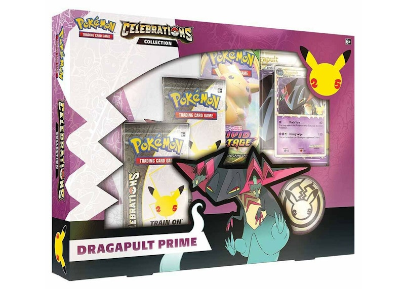 Pokémon TCG 25th Anniversary Celebrations Dragapult Prime Collection Box