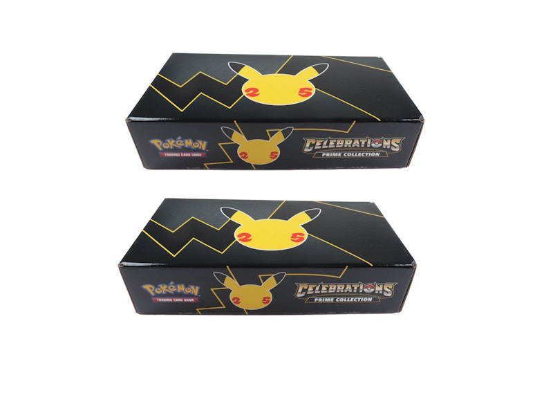 Pokémon TCG 25th Anniversary Celebrations Prime Collection Box 2x Lot