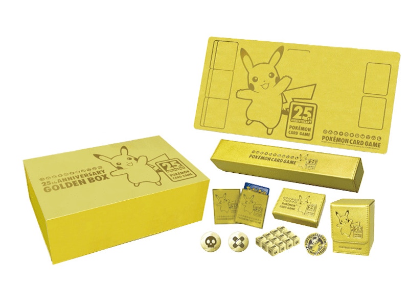 Pokémon TCG 25th Anniversary Collection Golden Box (Singapore English) (Cards not Included)