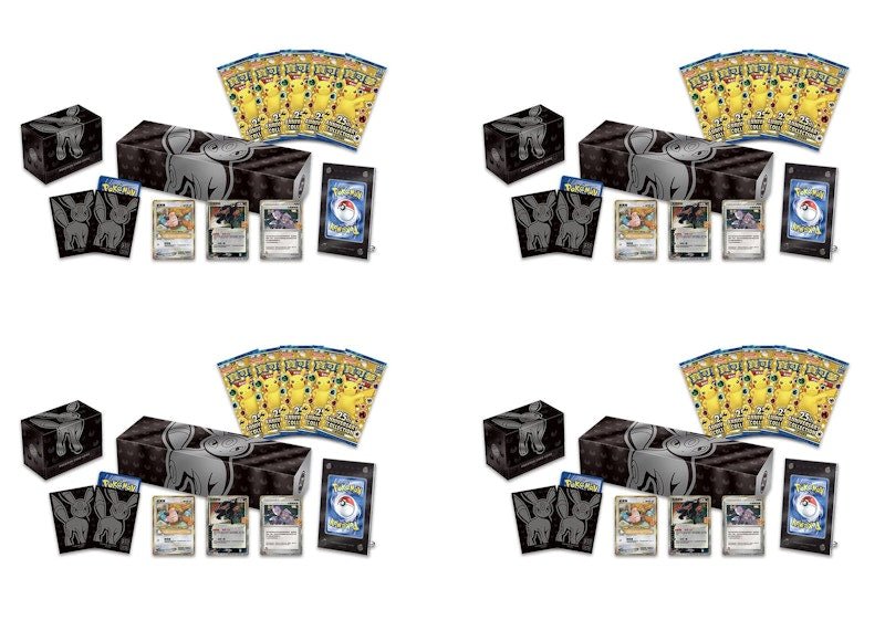 Pokémon TCG 25th Anniversary Collection Umbreon Box (Traditional Chinese) 4x Lot