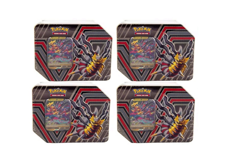 Pokémon TCG Hidden Potential Tin Giratina V 4x Lot