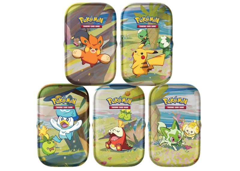 Pokémon TCG Paldea Friends Mini Tin 5x Set