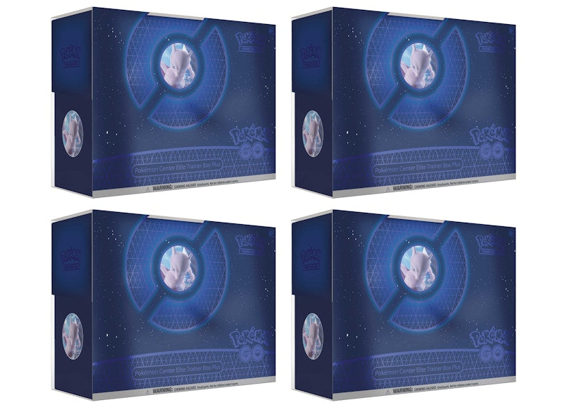 Pokémon TCG Pokémon GO Pokémon Center Elite Trainer Box Plus 4x Lot