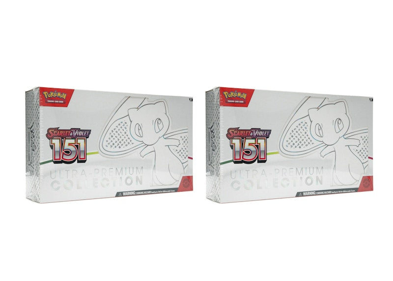 Pokémon TCG Scarlet & Violet 151 Ultra Premium Collection 2x Lot