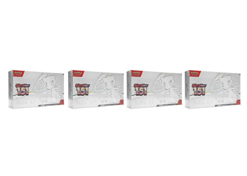 Pokémon TCG Scarlet & Violet 151 Ultra Premium Collection 4x Lot