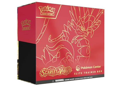 Pokémon TCG Scarlet & Violet Koraidon Pokémon Center Elite Trainer Box