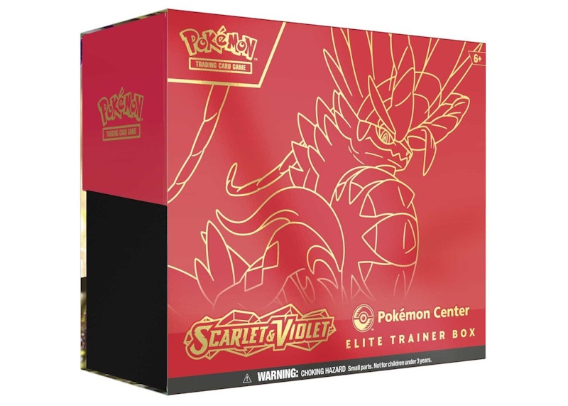 Pokémon TCG Scarlet & Violet Koraidon Pokémon Center Elite Trainer Box