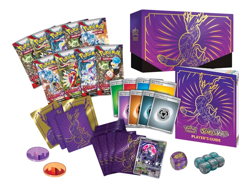 Pokémon TCG Scarlet & Violet Miraidon Elite Trainer Box 4x Lot