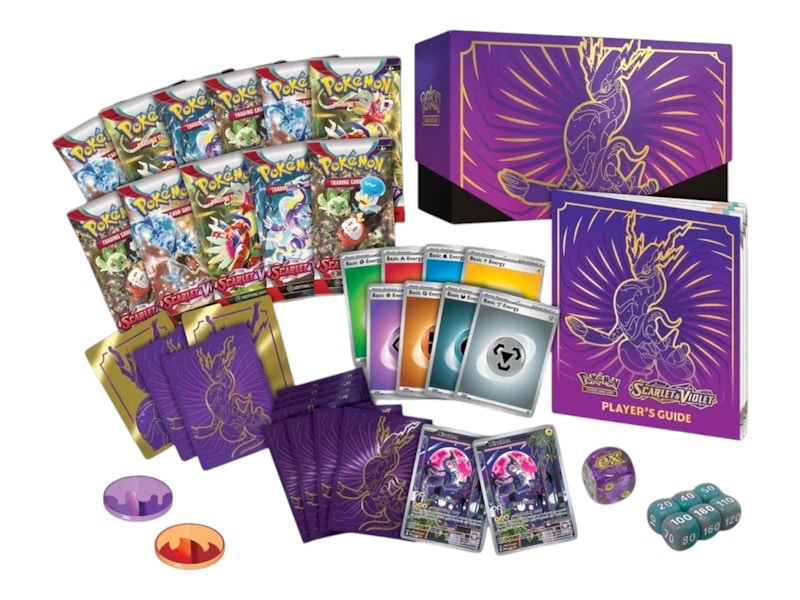 Pokémon TCG Scarlet & Violet Miraidon Pokémon Center Elite Trainer Box